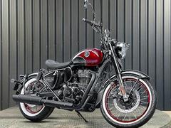 ＲＯＹＡＬ　ＥＮＦＩＥＬＤ　ゴアンクラシック３５０　正規取扱車　トリッパーナビ標準装備　ミニエイプハンドル　ＬＥＤヘッドライト　レイブ・レッド