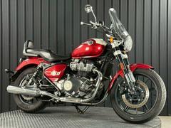 ＲＯＹＡＬ　ＥＮＦＩＥＬＤ　スーパーメテオ６５０　セレスティアルレッド　正規ディーラー中古車　フルノーマル車　大型スクリーン　トリッパーナビ　バックレスト