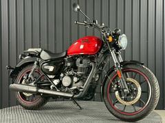 ＲＯＹＡＬ　ＥＮＦＩＥＬＤ　メテオ３５０　ファイヤーボール　レッド　正規ディーラー中古車　フルノーマル車　シフトインジケーター　シーソーペダル
