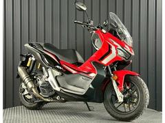 ホンダ　ＡＤＶ１５０　ＡＢＳ　ゲイエティーレッド　ＷＲＳフルエキゾーストマフラー