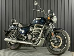 ＲＯＹＡＬ　ＥＮＦＩＥＬＤ　メテオ３５０　ステラ　ブルー　正規ディーラー中古車　エンジンガード　サイドバックサポート　メーターバイザー
