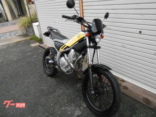 ヤマハ トリッカー キャブ車 センター出しマフラー メーターバイザー