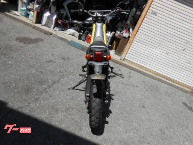 ヤマハ トリッカー キャブ車 センター出しマフラー メーターバイザー