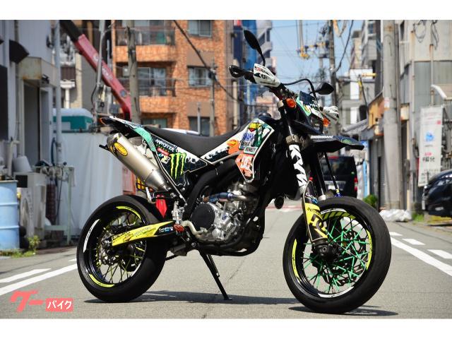 ＷＲ２５０Ｘ　ＦＭＦパワーボムヘッダー＋チタンサイレンサー　デカールキット他