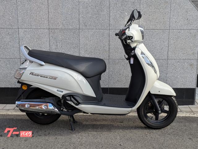 アドレス１２５　ＤＰ１２Ｈ　国内仕様ＬＥＤヘッドライト　ワンオーナー