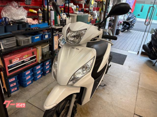 ホンダ Dio110 JF31型 リアタイヤ新品 アラーム・グリップ