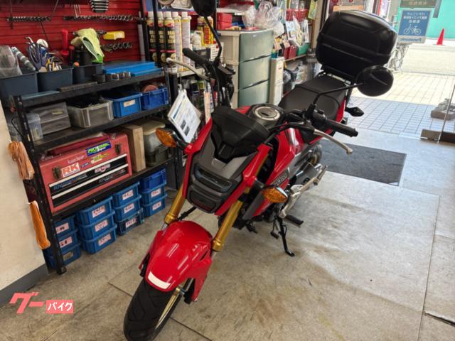 ホンダ グロム JC75型 リアキャリア GIVIボックス付き ワン