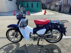 ホンダ　スーパーカブＣ１２５　グリップヒーター　バイザー　メッシュインナー　オーバーキャリア　装着車