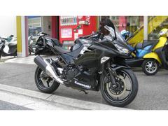 カワサキ　Ｎｉｎｊａ４００　ＥＴＣ２．０　フレームスライダー　ＤＣ電源　アジャスター可倒式レバー　アシストグリップ　前後タイヤ交換済み