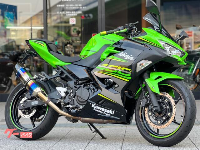 Ｎｉｎｊａ　４００　ＭＹ２０１９　ＥＴＣフェンレスＢＭＳサイレンサーカスタム