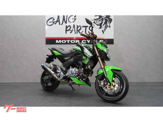Ｚ１２５ＰＲＯ　フルカスタム　ＷＲｓマフラー　武川シリンダー　ビッグスロットルボディ　カスタム多数