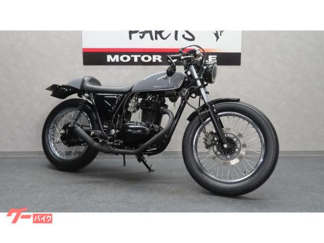 ２５０ＴＲ　カフェレーサーカスタム　ショート菅スタイルマフラー　前後タイヤ新品