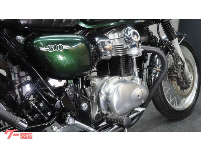 カワサキ W800 70'sカスタム 旧車カスタム ギャングパーツ