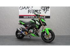 カワサキ　Ｚ１２５ＰＲＯ　フルカスタム　５速ミッション　武川ヘッド武川シリンダー武川スロットルボディ　ビームスマフラー