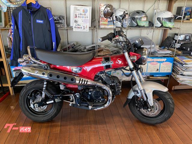 ダックス１２５　純正セキュリティ　グリップヒーター　ＵＳＢ電源　ヘルメットホルダー