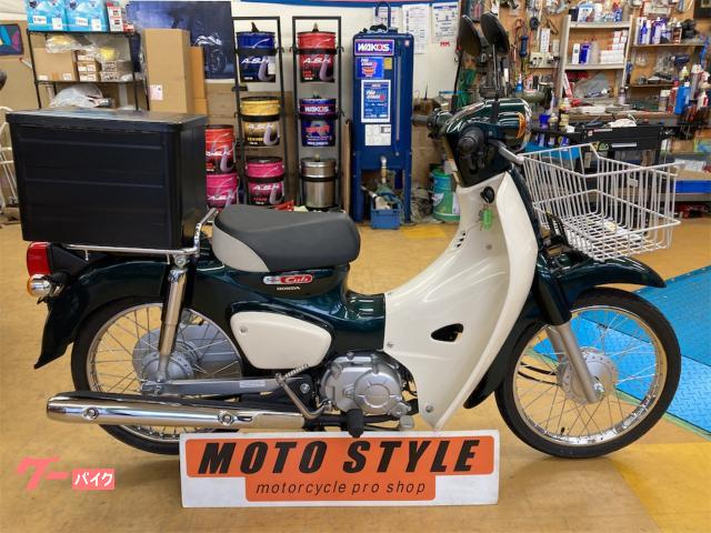 スーパーカブ５０　ＡＡ０９　インジェクション　大型Ｆバスケット　大型リヤボックス