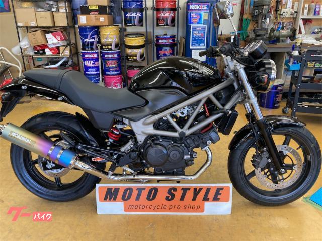 ホンダ VTR250 モリワキフルエキゾースト 前後タイヤ新品 ホンダ VTR250 モリワキフルエキゾースト 前後タイヤ新品