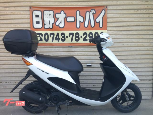 アドレスＶ５０　ＣＡ４ＢＡ後期モデル　前後タイヤ新品　ＧＩＶＩリアボックス付き