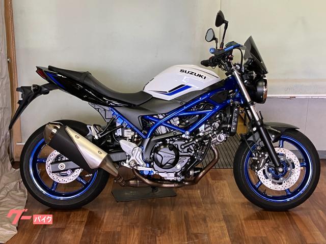 ＳＶ６５０　ＡＢＳ　２０１９年モデル　グリップヒーター／スクリーン／エンジンガード／ナックルガード／ＥＴＣ搭載