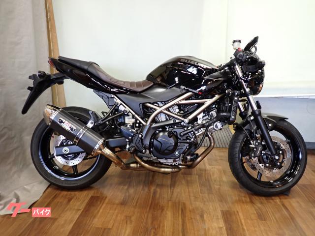 ＳＶ６５０Ｘ　２０２１年モデル　排ガス規制前モデル７６．１ｐｓ　ＥＴＣ／ＵＳＢ電源／ヨシムラマフラー／バーエンドミラー