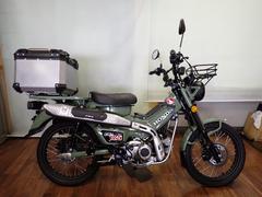 ホンダ　ＣＴ１２５ハンターカブ　パニアケース・リアＢＯＸ・ベトナムキャリア・マルチバー・カスタムシート・ＡＢＳ