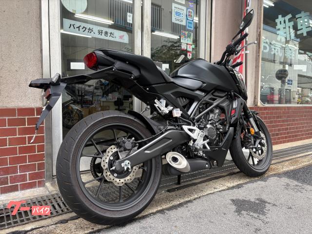 ホンダ CB125R マットガンパウダーブラックメタリック ワン
