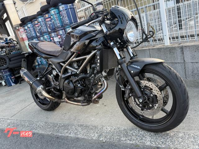 ＳＶ６５０Ｘ　ＡＢＳ　ヨシムラマフラー　ＥＴＣ車載器他カスタム車　Ｍ１モデル