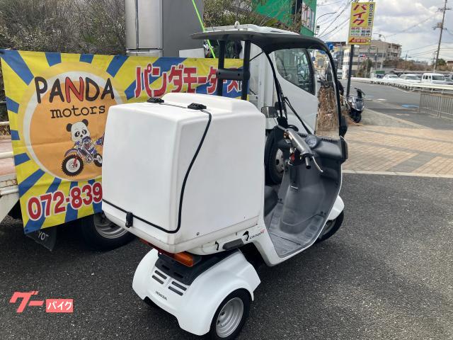 ★支払総額4.8万円★走行テスト済み！下取り可能！ ホンダ ジャイロキャノピー TA02 リアボックス付き！2スト！オイル交換必要なし！カスタムベースに♪ ☆支払総額4.8万円☆走行テスト済み！下取り可能！ ホンダ ジャイロ