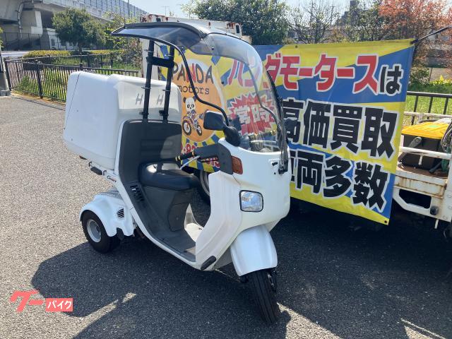 ★支払総額4.5万円★走行テスト済み！始動動画あり♪ ホンダ ジャイロキャノピー TA02 リアボックス付き！2スト！オイル交換必要なし！カスタムベースに！配達にも♪ slide_file.jpg