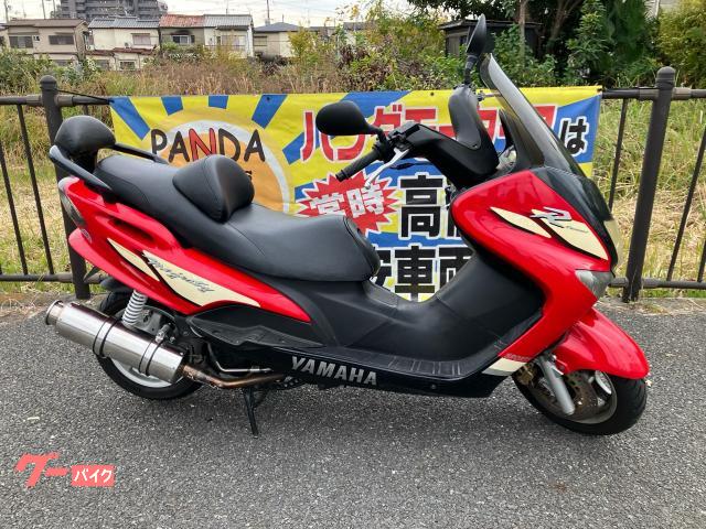 マジェスティ１２５　ＦＩ　　ビックサイレンサー管　オリジナル純正カウリング