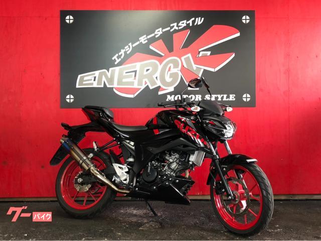 ＧＳＸ−Ｓ１２５　ＤＬ３２Ｂ型　　ＷＲ’Ｓフルエキマフラー　液晶メーター　タイタンブラック