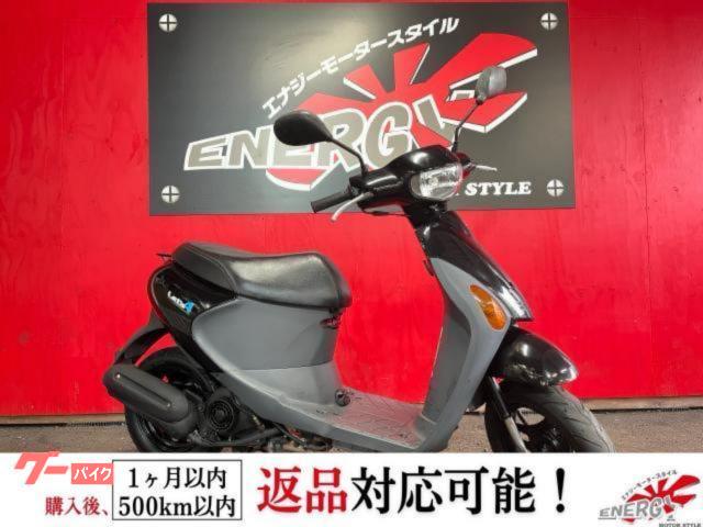 レッツ４　フューエルインジェクション　ソリッドブラック　セルフキック　併用式　新品バッテリー
