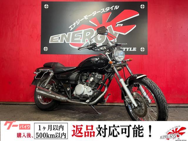 エリミネーター１２５　キャブレター車　アメリカンスタイル　サイドバックサポート