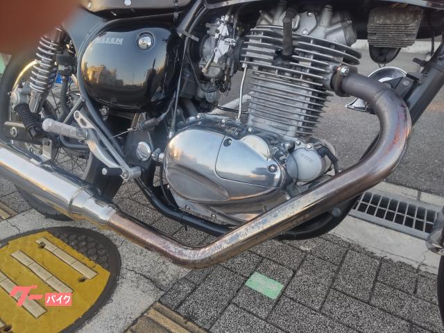 カワサキ エストレヤRS・2002年モデル・マフラー・シート