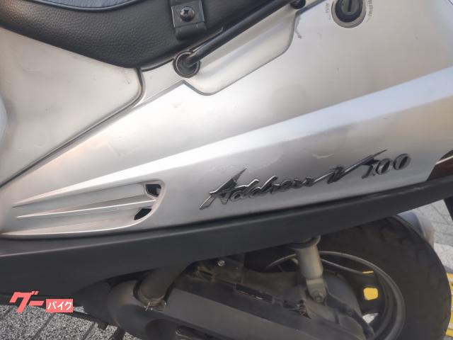 アドレスV100 CE13A 後期 集中ロック 通勤 通学 バッテリー新品！Uber