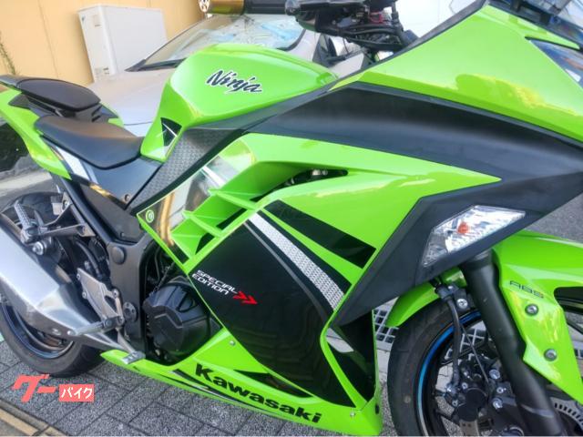 ニンジャ250ＡＢＳスペシャルエディション　２０１４年モデル・バブルスクリーン・ハンドルアップスペーサー・スマホバー付き カワサキ Ninja 250ABSスペシャルエディション 2014年