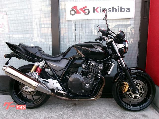 CB400Super Four タックロールシート フェンダーレス エンジンガード C34