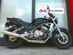 カワサキ　ＢＡＬＩＵＳ　規制前４５馬力　新品チェーン　社外スリップオンマフラー　Ｄ４７