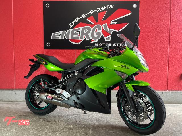 Ｎｉｎｊａ　４００Ｒ　２０１３年式　インジェクション車　ヘルメットホルダー　ヨシムラオーバルコーンスリップオンマフラー