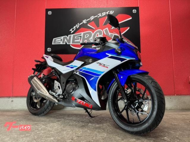 ＧＳＸ２５０Ｒ　スペアキー有り　２気筒エンジン　インストルメントパネル　ＡＢＳ　クリスタルブルー　ギアポジションインジケーター