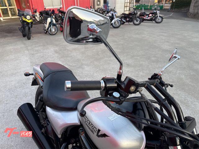 カワサキVN250AEエリミネーター タンク シルバー/ブラック。 カワサキ（KAWASAKI）2002年 ELIMINATOR 250V・カラーチェンジの