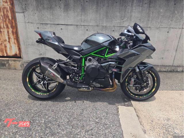 Ｎｉｎｊａ　Ｈ２　２０１５年モデル　ヨシムラフルエキゾーストマフラー　ＥＴＣ車載器　エンジンスライダー　フェンダーレスキット