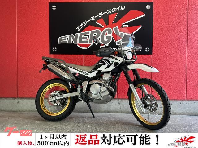 セロー２５０　２０１８年モデル　スクリーン　リアキャリア　アクセサリーソケット　フェンダーレス　ナックルガード