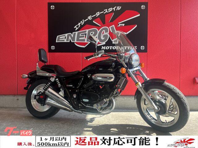 Ｖ−ＴＷＩＮ　ＭＡＧＮＡ　ファイナルモデル　ブラックエンジン　水冷Ｖツイン　ＥＴＣ　スクリーン　バックレスト　サイドバック