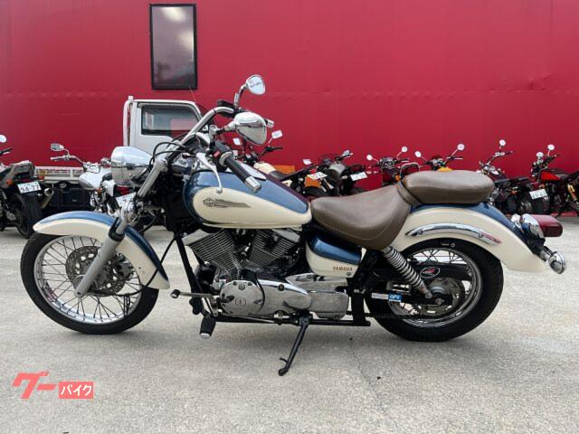 Drag Star250純正バイクタンク ホワイト 2012年式