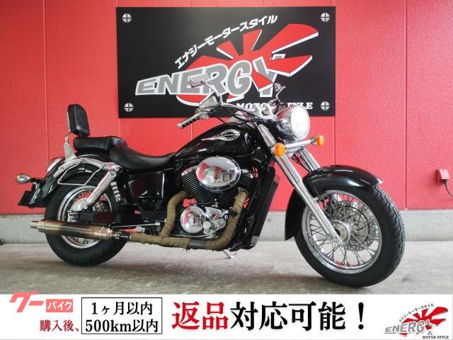シャドウ４００／１９９８年モデル　両サイドバッグサポート搭載　カスタムマフラー　カスタムミラー　カスタム多数　ブラックＺ