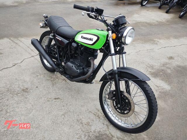 大阪市発☆250TR☆BJ250F☆カワサキ☆バッテリー新品☆キャブoh済み