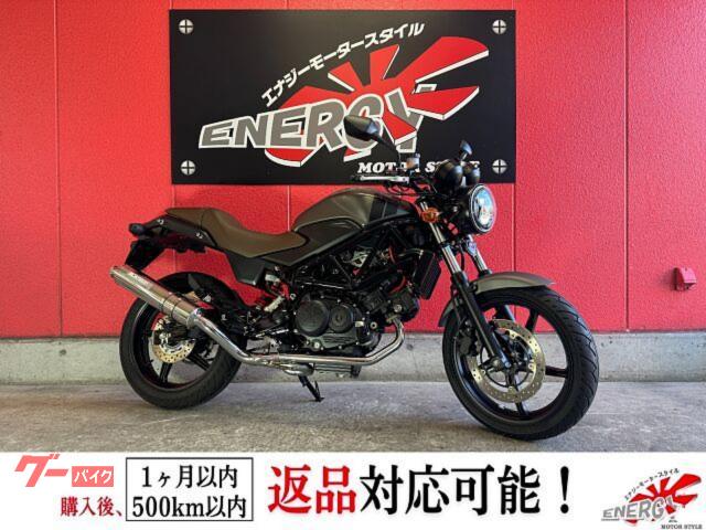 ＶＴＲ２５０　２０１７年モデル　インジェクション　モリワキフルエキゾーストマフラー　ＬＥＤヘッドライトユニット　カスタムステップバ