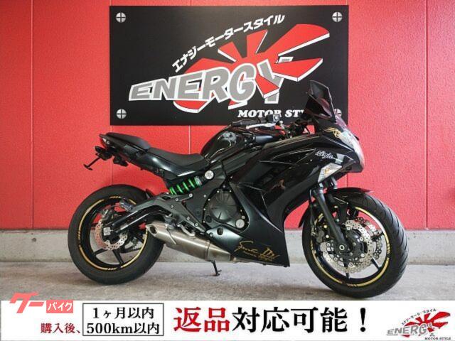 Ninja 400 /2015年モデル メタリックスパークブラック スマホホルダー ETC車載器搭載 スモークスクリーン スマホホ