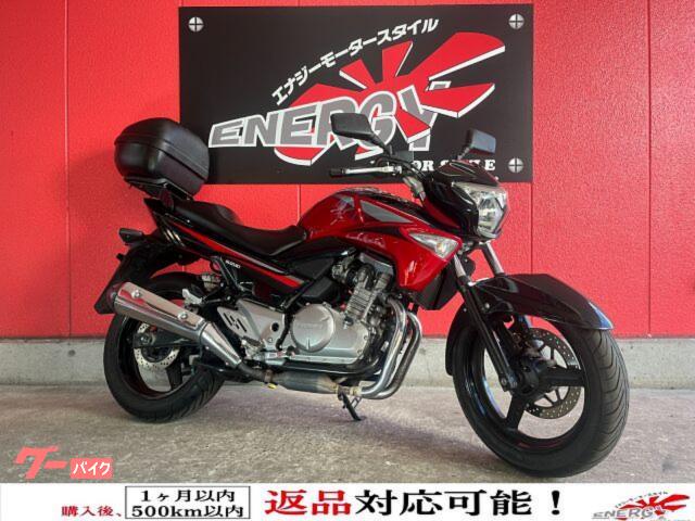 ＧＳＲ２５０　リアボックス付き　スペアキー有　ナポレオンミラー　キャンディカーディナルレッド／パールネブラーブラック